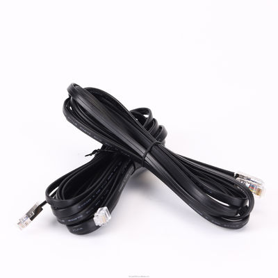 카테고리 5e 평면 이더넷 LAN 케이블 카테고리 6 RJ45 6 선도자