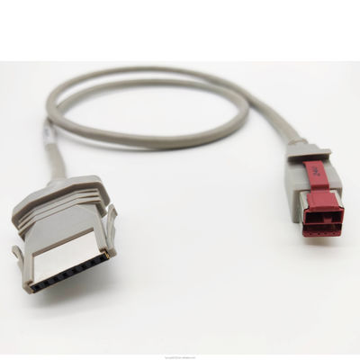 24V 전원USB 케이블 24V에서 1X8P 프린터 케이블 회색 12V