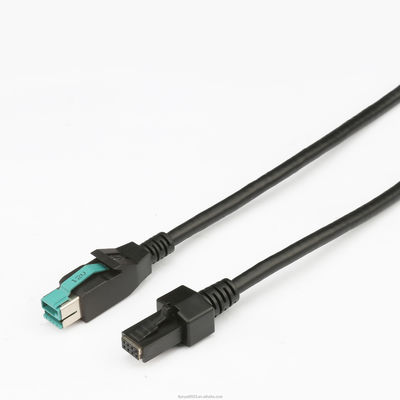가정용 기기 0.5-5M 24V 12V USB 케이블 2X4P USB 프린터 케이블