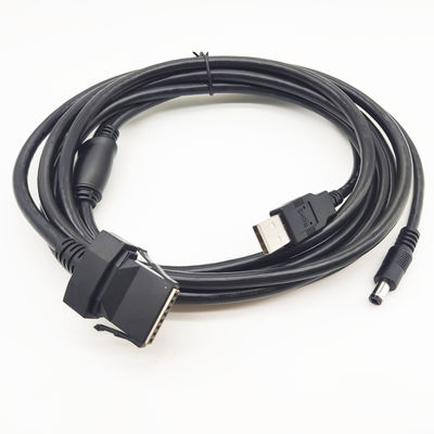 2m 12V 24V USB 프린터 케이블 8P DC POS 장비에 연결