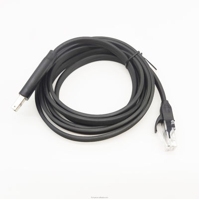 8 핀 6A 빠른 충전 USB 케이블 USB A ~ RJ45 PVC 나일론 TPE